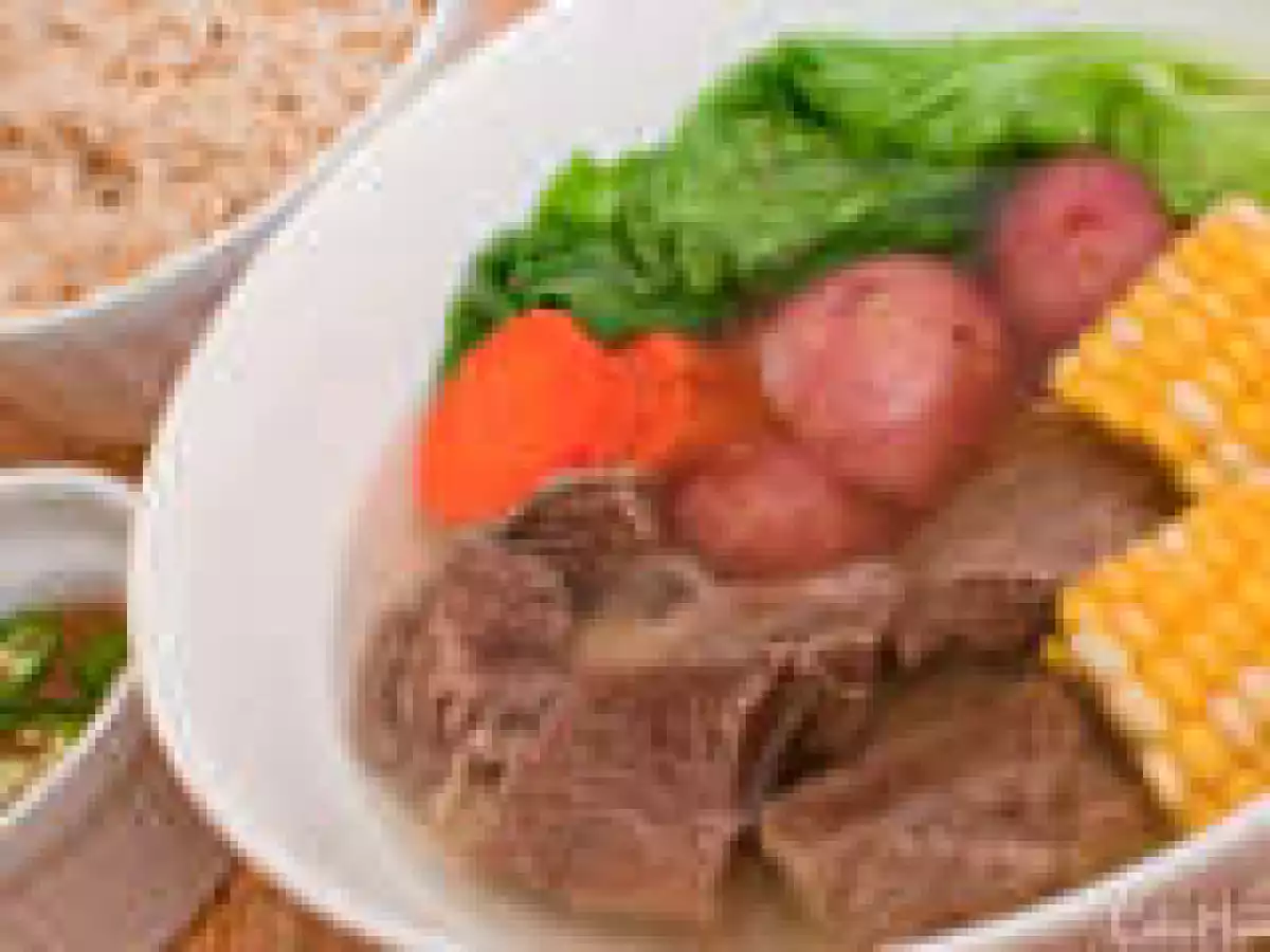 Boiled Chuck Shoulder Roast with Vegetables (Nilagang Baka)