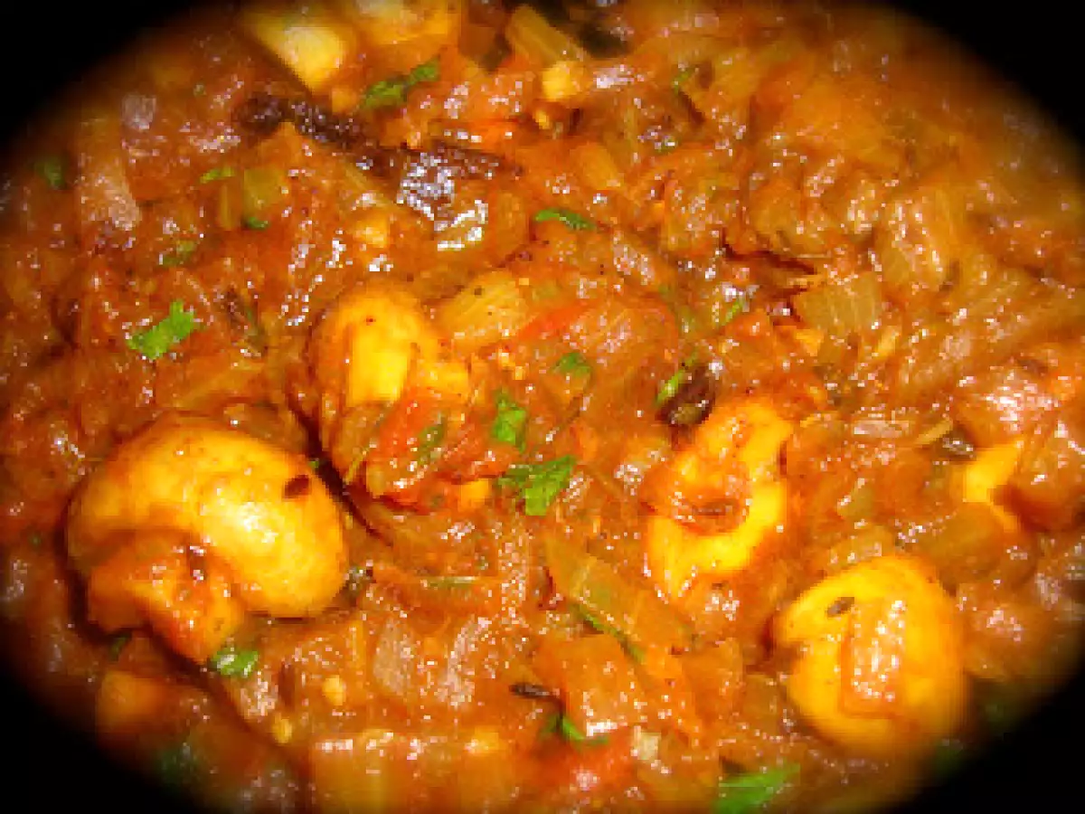 Recipe Kadai mushroom