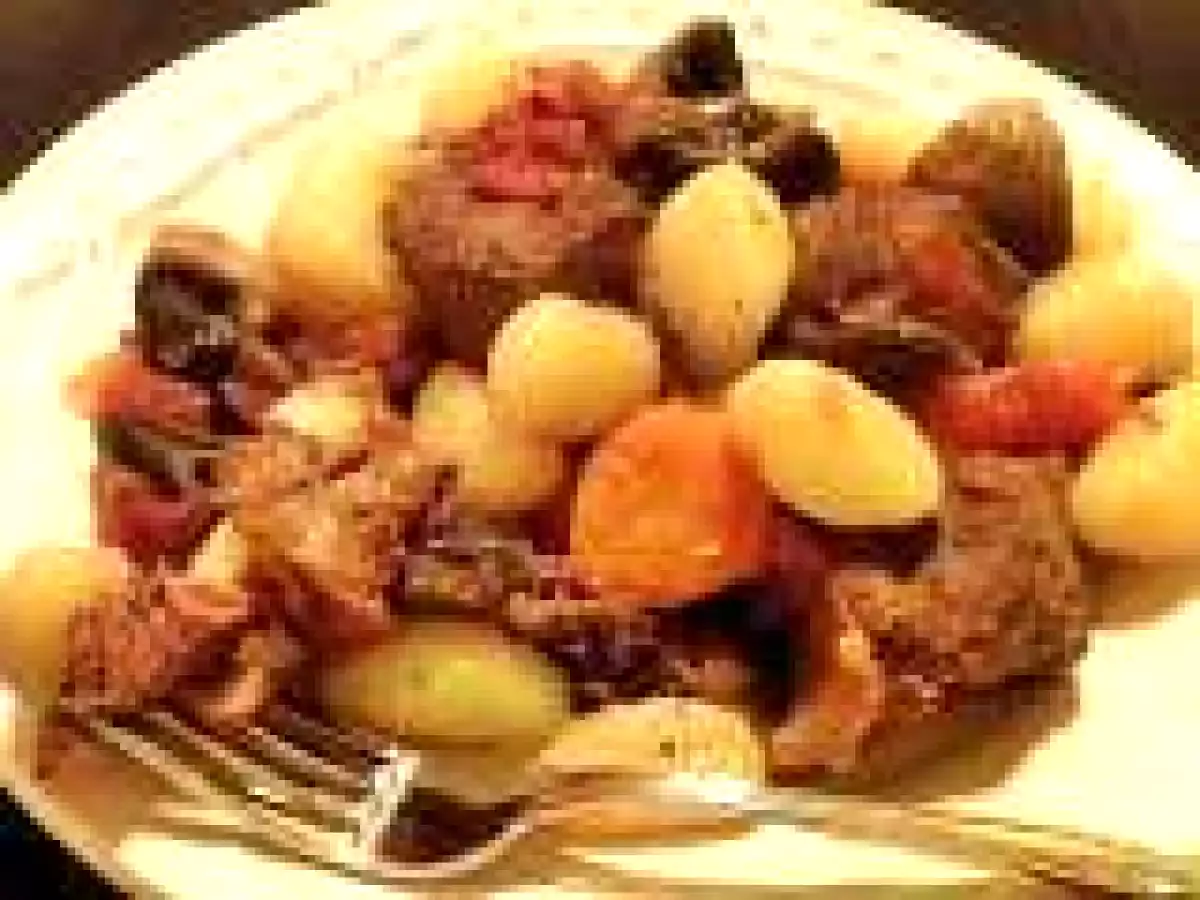 Braised Beef Shanks with Mushrooms
