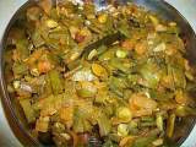 Avarakkai Poriyal/Indian Broad bean Poriyal