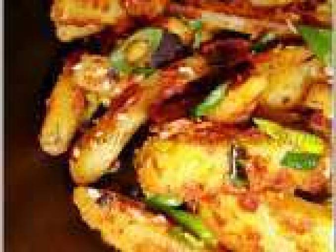 Tandoori Sesame Potato Sticks