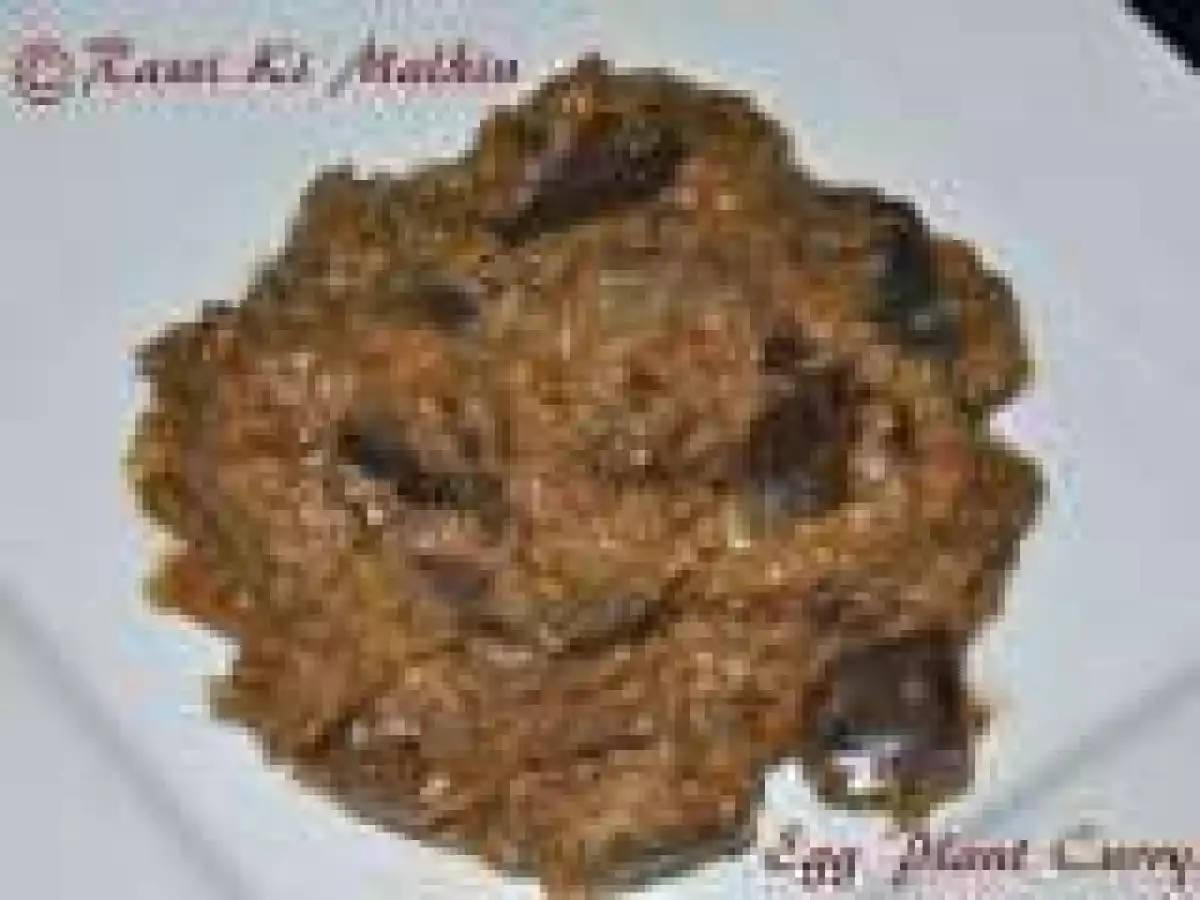 VANKAYA INGUVA KARAM/ EGG PLANT CURRY