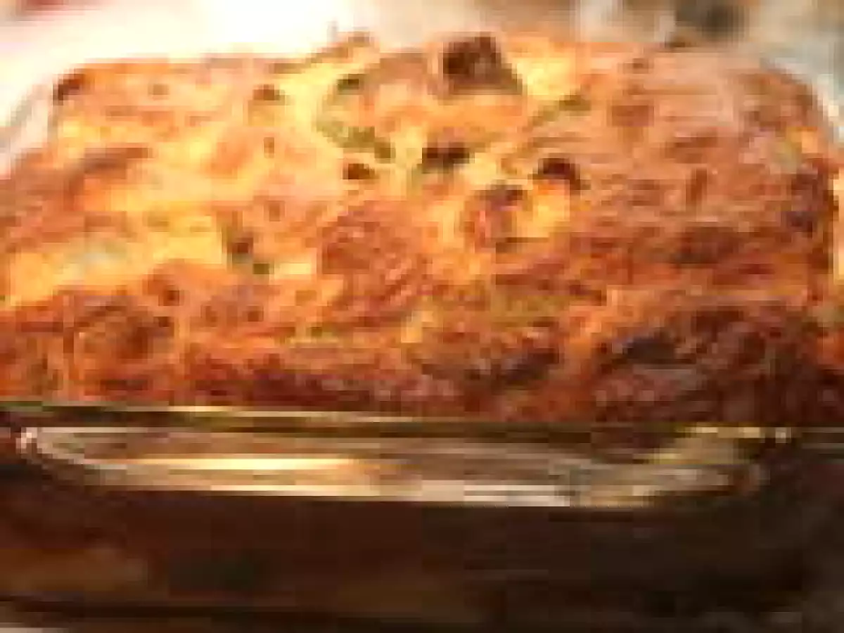 Chicken and Cheddar Souffle