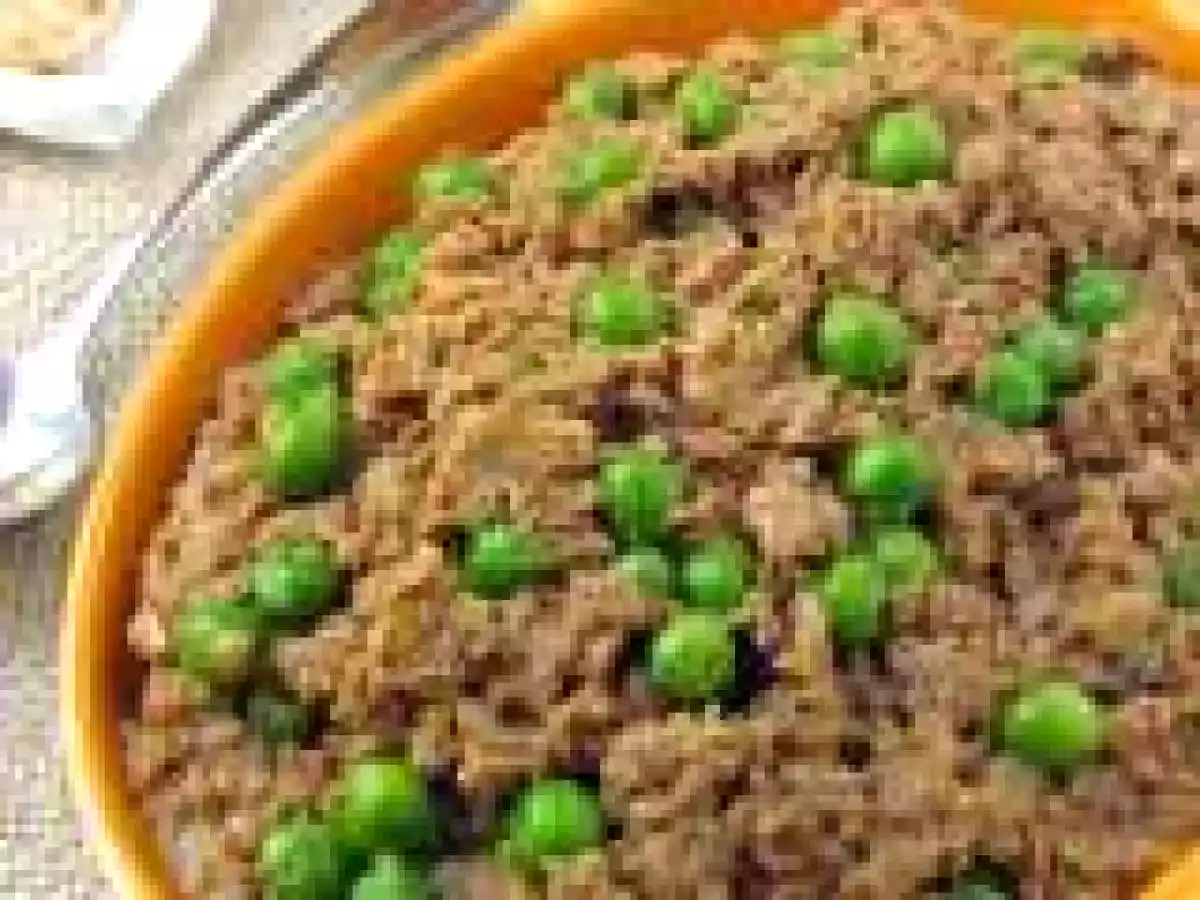 Keema Matar- Ground Lamb & Peas With Spices