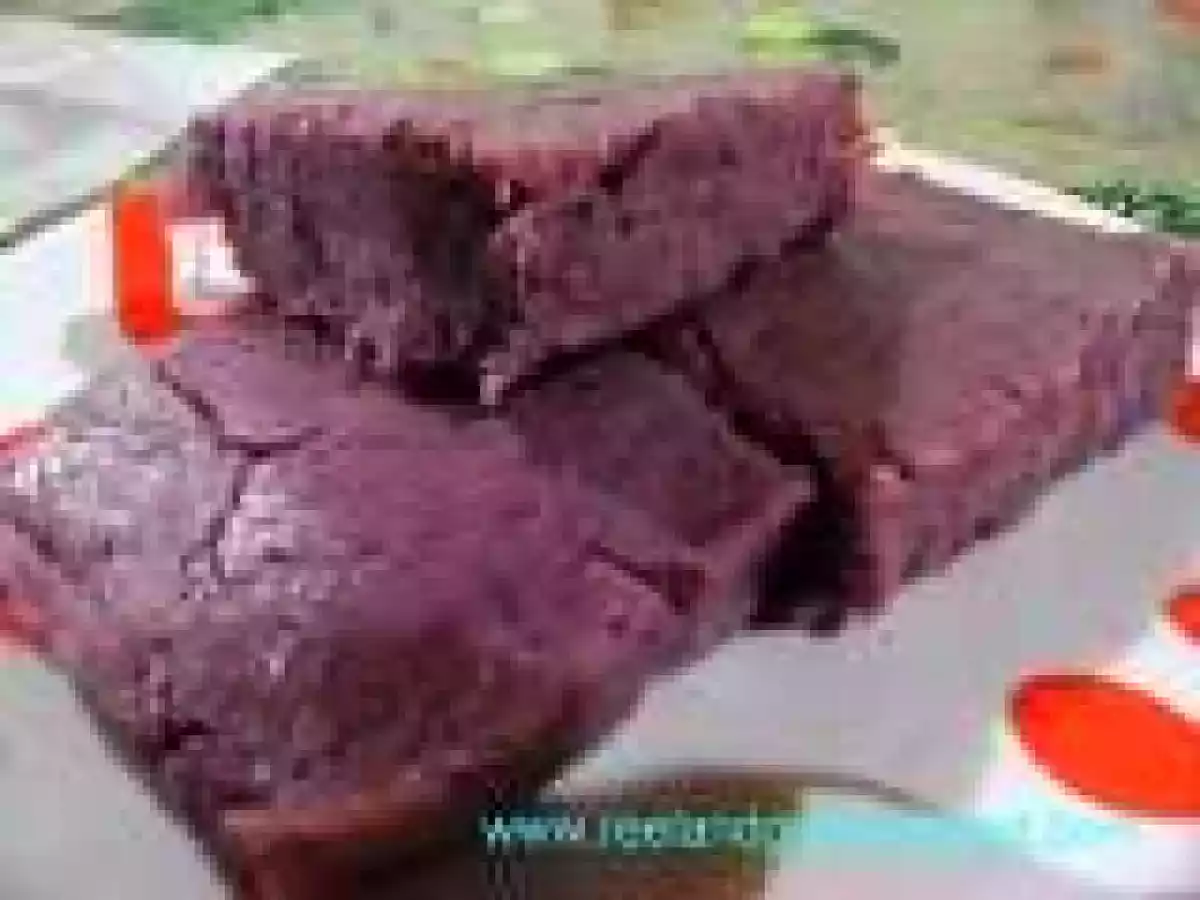 Ube Halaya or Halayang Ube (Purple Yam Pudding)