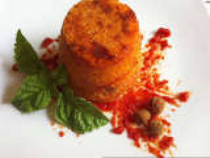 Sartù di riso (Neapolitan rice timbale)
