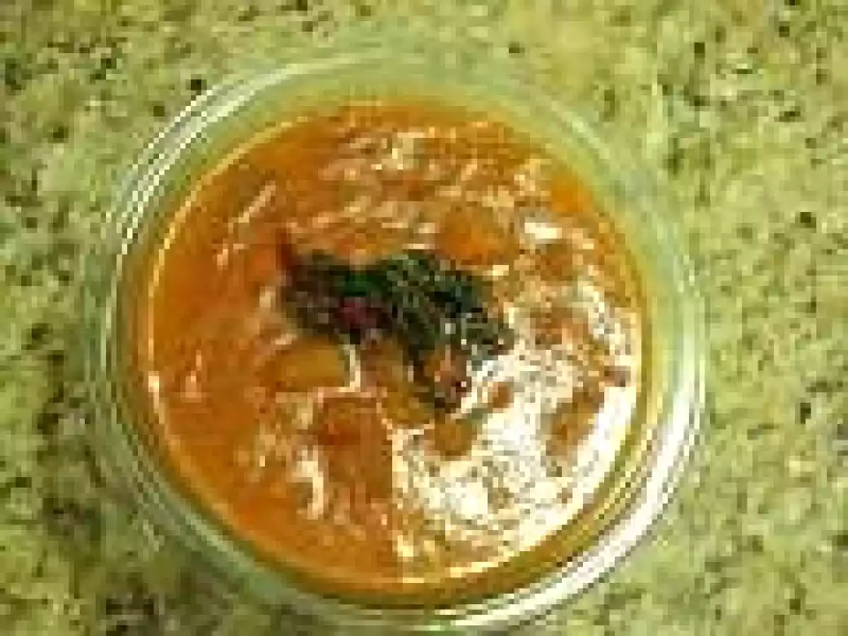 Menaskai -A Sweet, spicy and tangy mango curry.. All in one..