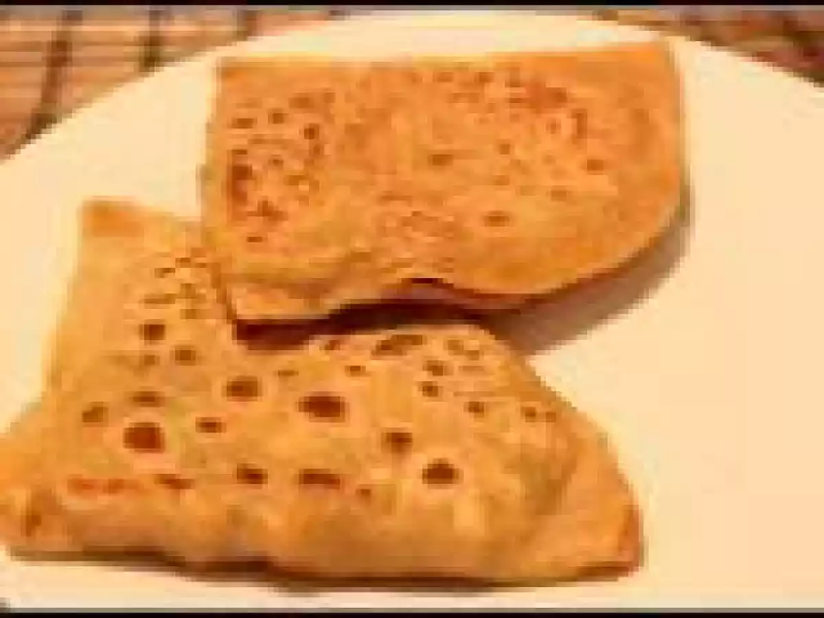 Stuffed Sweet Corn Paratha (With whole corn kernels)