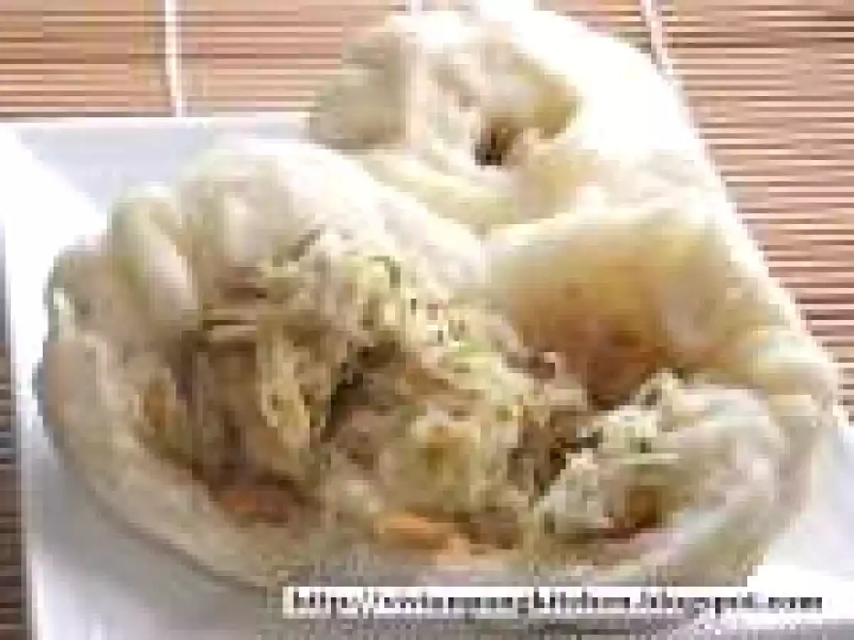 Pau with White Radish Filling/ Sponge Dough Method