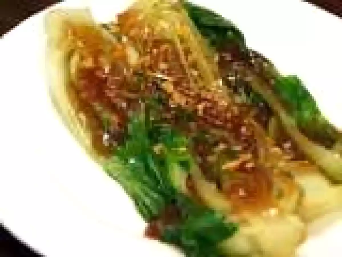 Bok Choy in Oyster Sauce