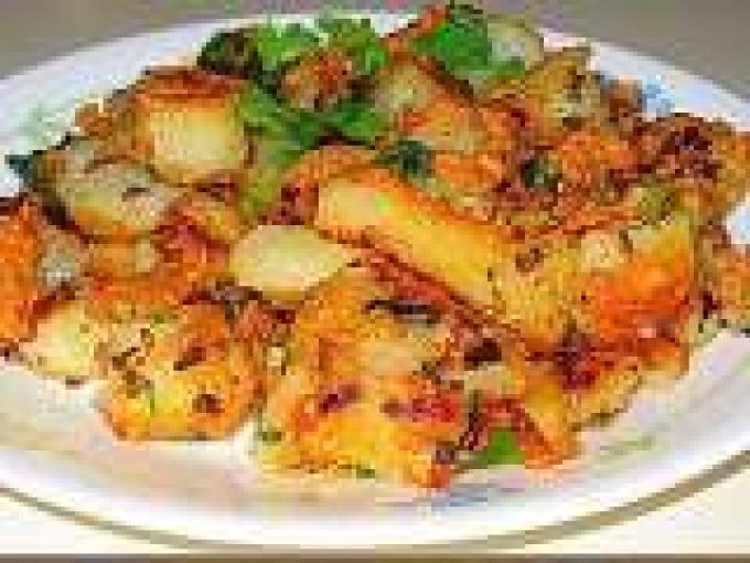 MASALEDAR BOILED POTATO FRY