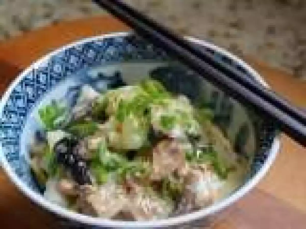 Comfort Food From My Childhood - Chinese Noodle Soup with Egg and Vegetables {Da Lu Mein}