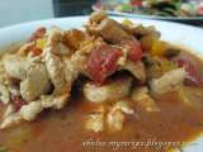 Home-cooked: Chinese?Cajun Chicken