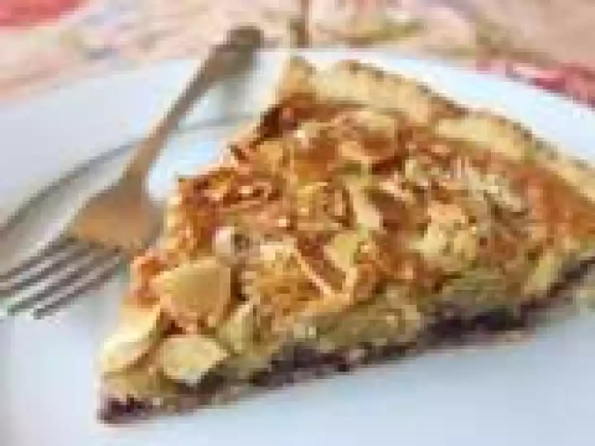 Almond Blueberry Frangipane Tart with Lavander Shortbread Crust