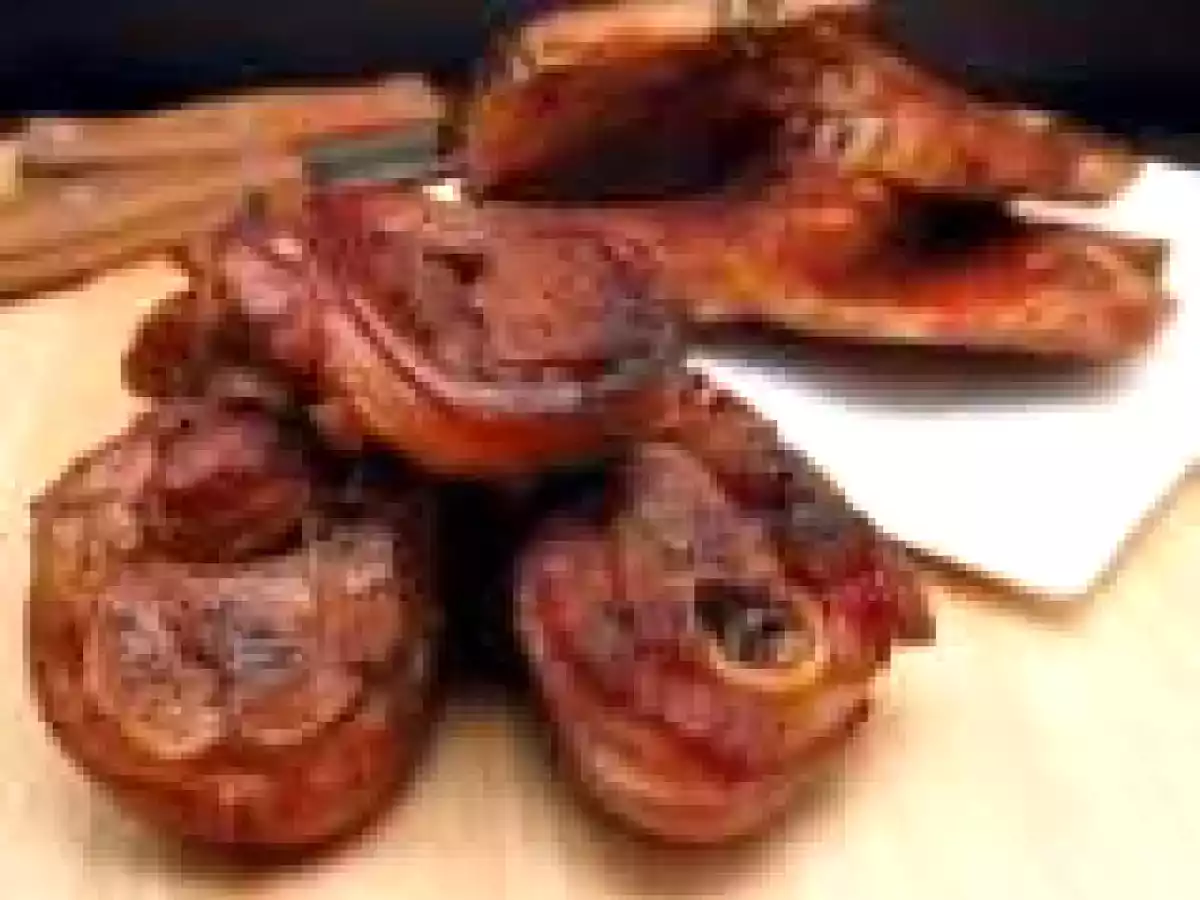 Smoked Pork Hocks & Chops (Charcutepalooza, Hot Smoking)