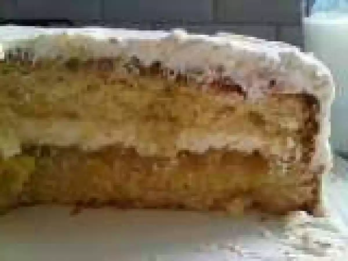 Victorian Sandwich with Pineapple Jam and Cream Cheese Icing