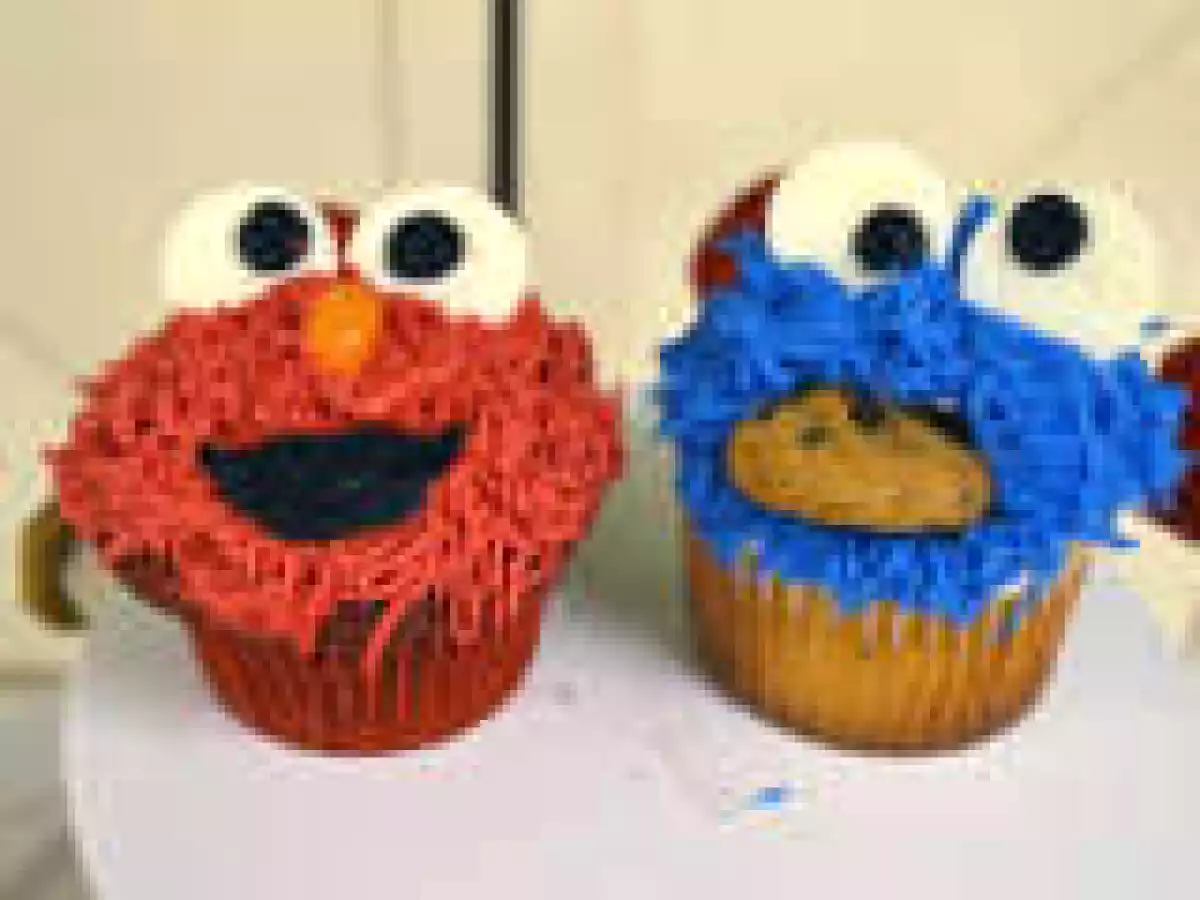 Sesame Street Cupcake and Dessert Tower
