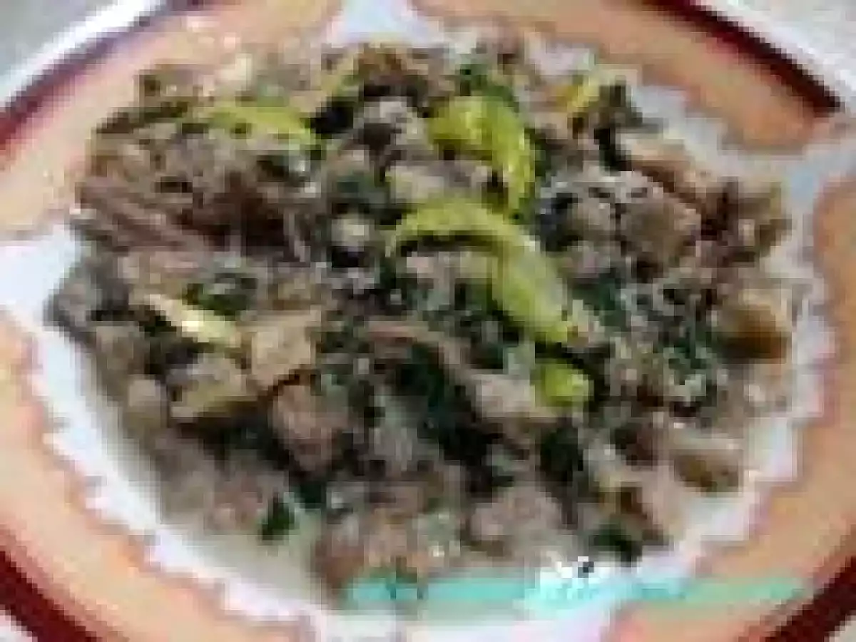 Kinunot na Pagi (Spicy Stingray Cooked in Coconut Milk)