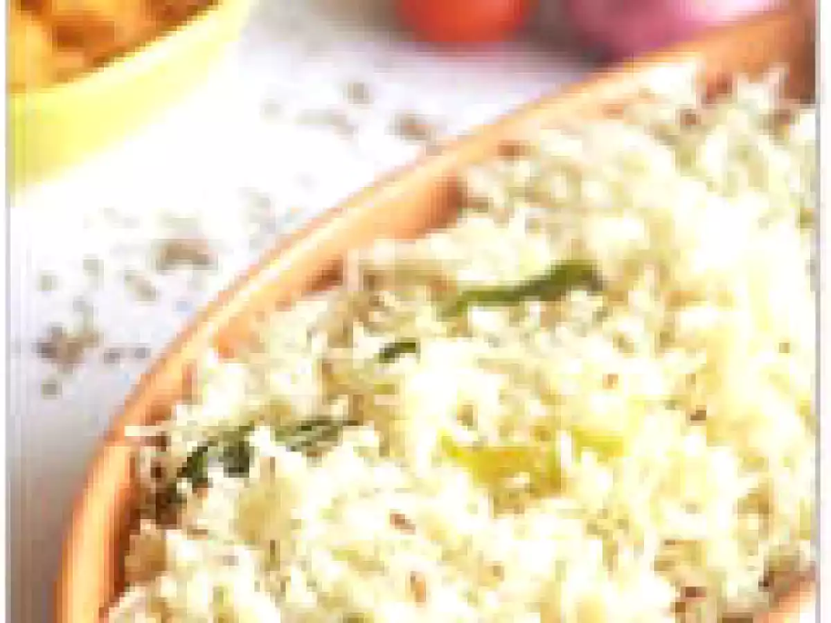 Jeera Rice(Jeera Pulao) and Punjabi Aloo Amritsari