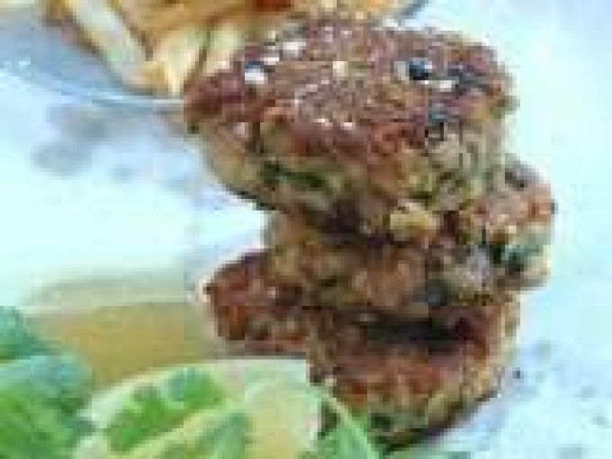 Tuna Fish Cakes With Lemon Aioli Pretty Smart I Think By My Easy Cooking By Nina Timm