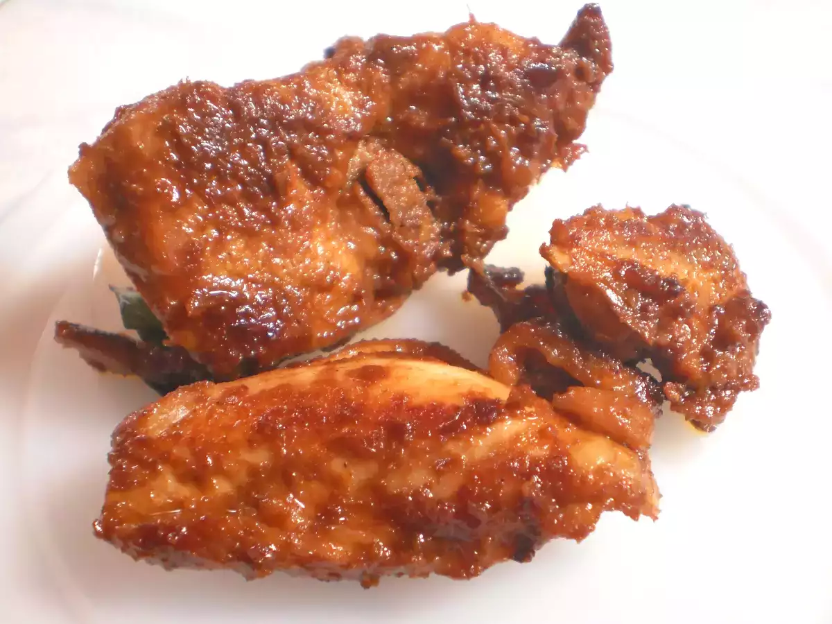 Recipe Spicy pan fried chicken recipe