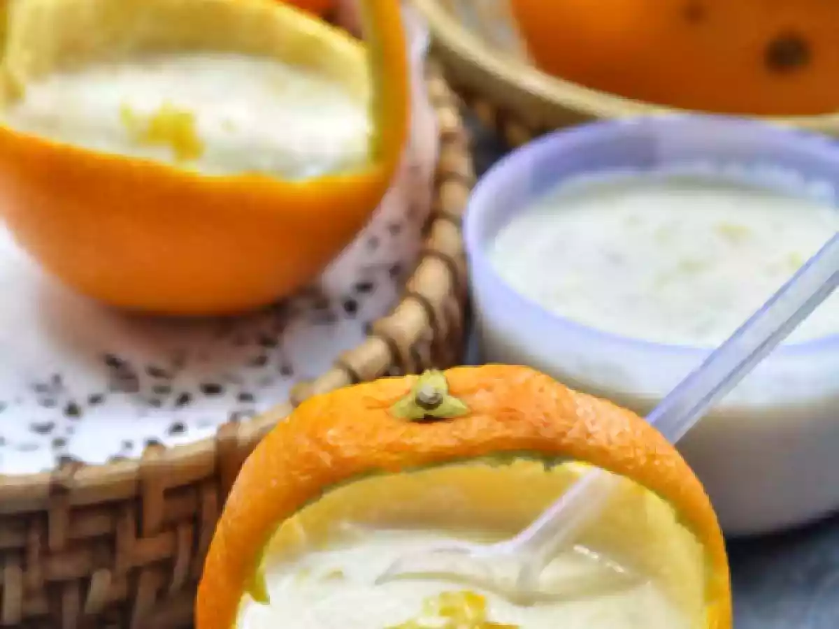 Komla-lebur Chenna Payesh/Orange Kheer