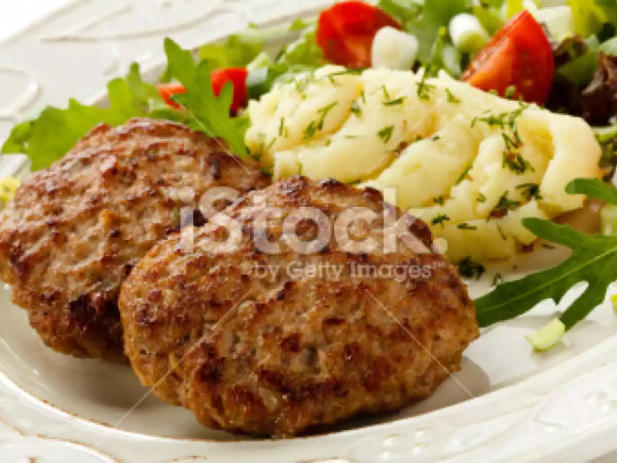 Oats and Chicken Keema Cutlet-Oats and minced chicken