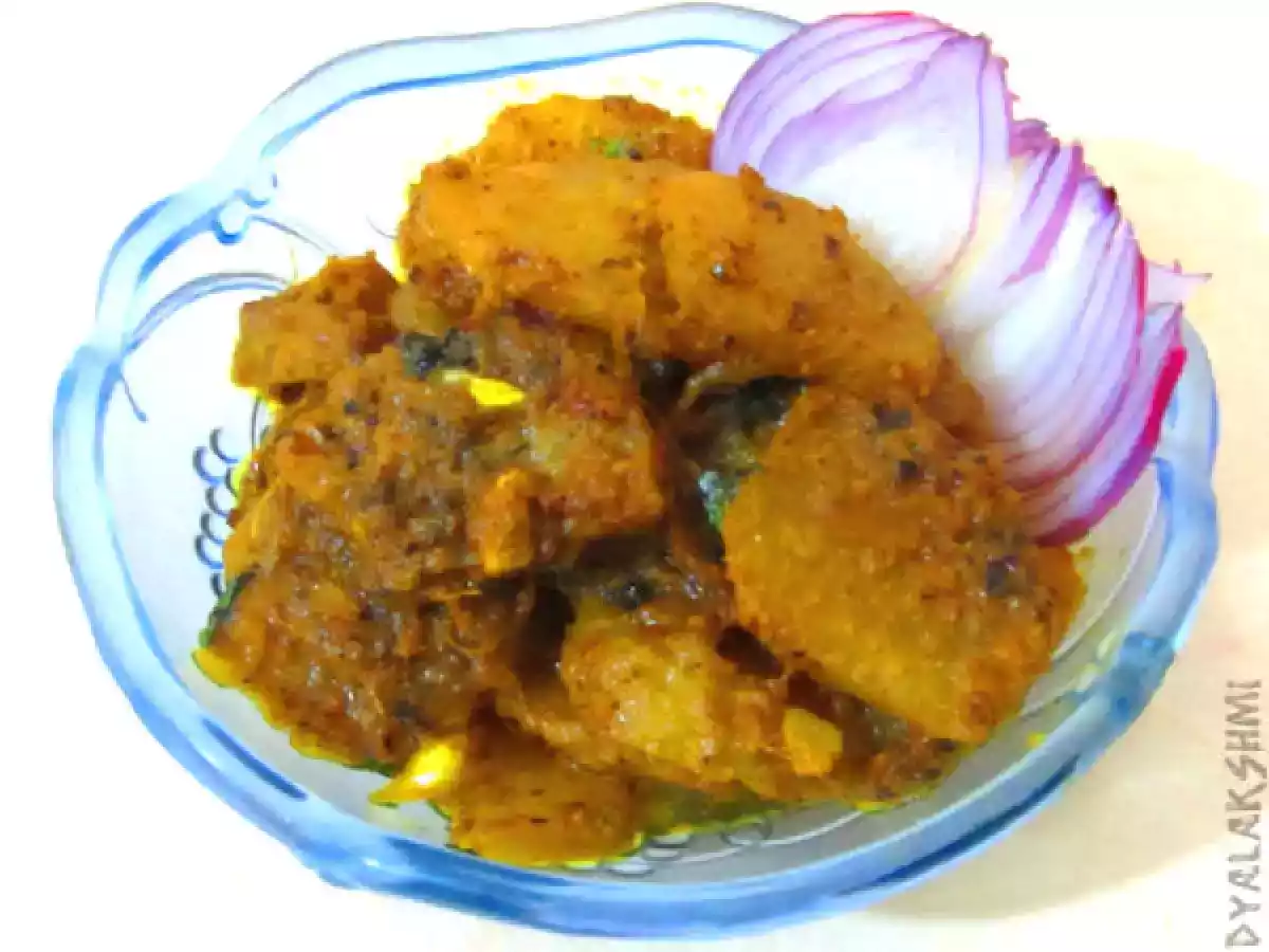Kohlrabi/Nool Kol Chops Masala