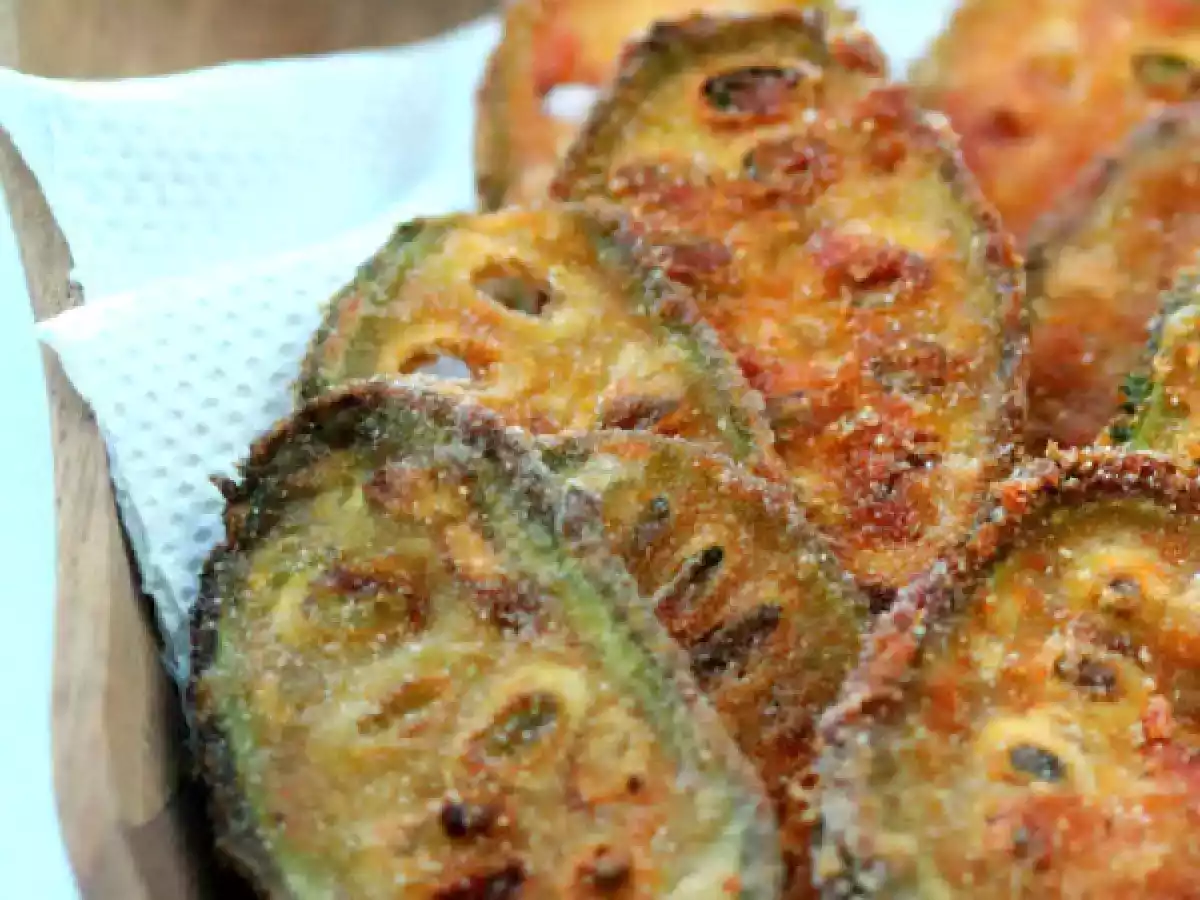 Phagila Podi ~ Konkani Style Deep Fried Kantola (Indian Teasel Gourd / Spiky Gourd)