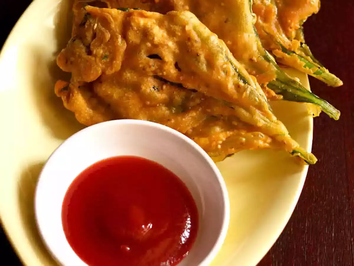 Spinach fritters recipe, how to make spinach fritters | palak pakoras