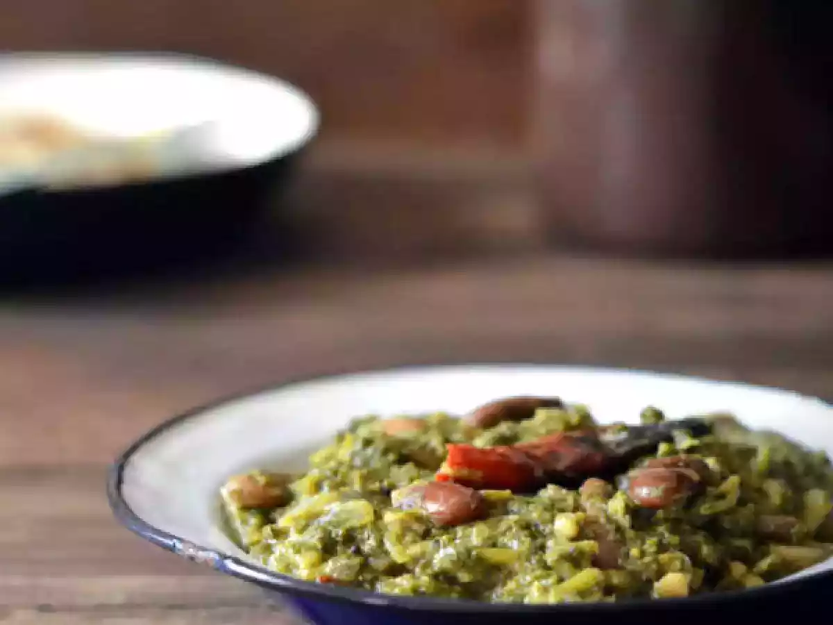 Rajma Saagwala / Rajma Sirukeerai Poriyal