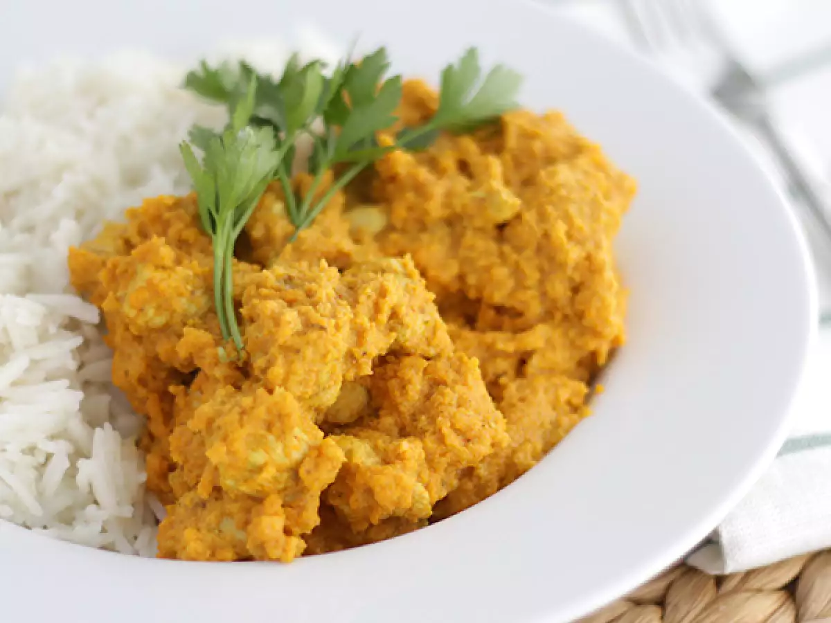 Recipe Chicken curry with coconut milk - video recipe!