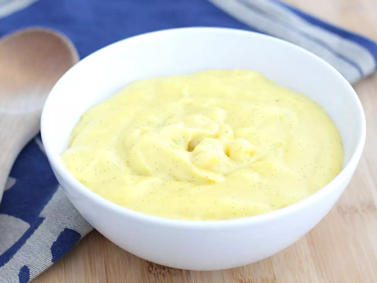 Recipe Pastry cream with vanilla - video recipe !