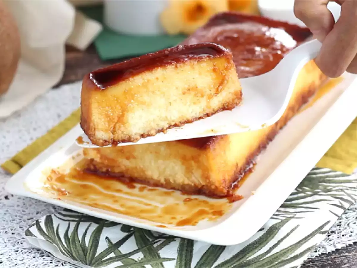 Recipe Coconut flan - video recipe !