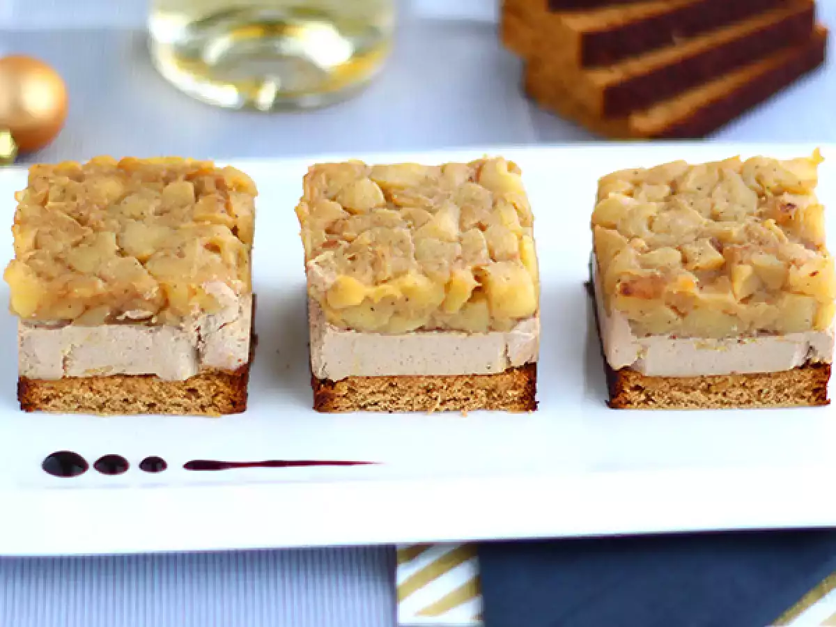 Recipe Foie gras tatins - video recipe !