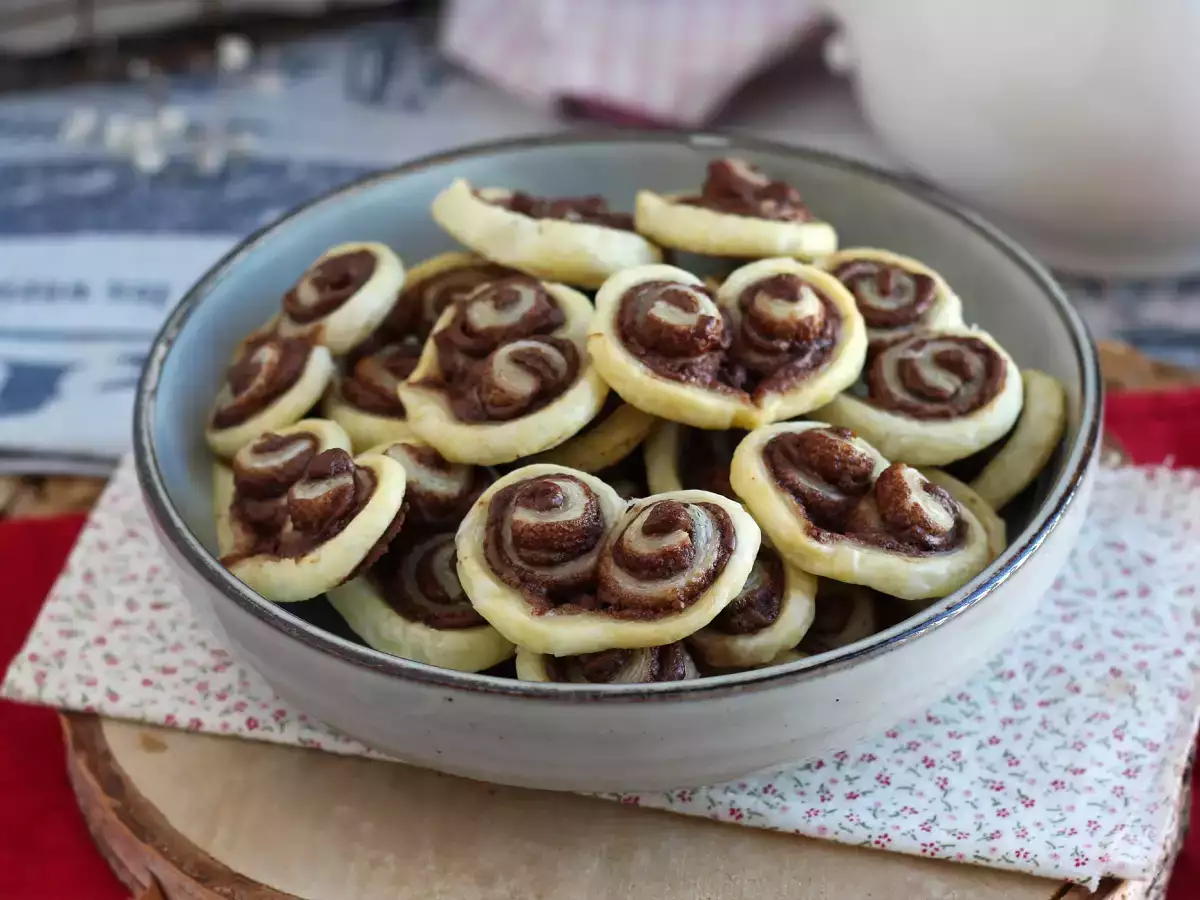 Recipe Flaky nutella hearts for valentine's day