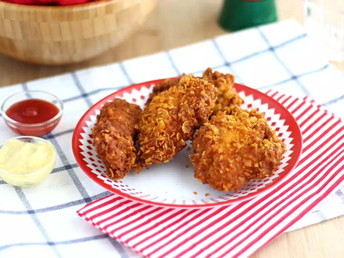 Recipe Crispy chicken tenders like kfc