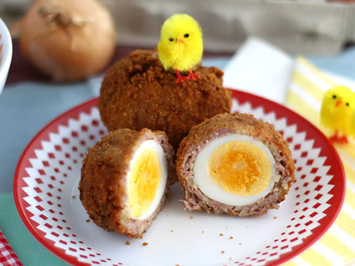 Recipe Scotch eggs - scottish breaded eggs
