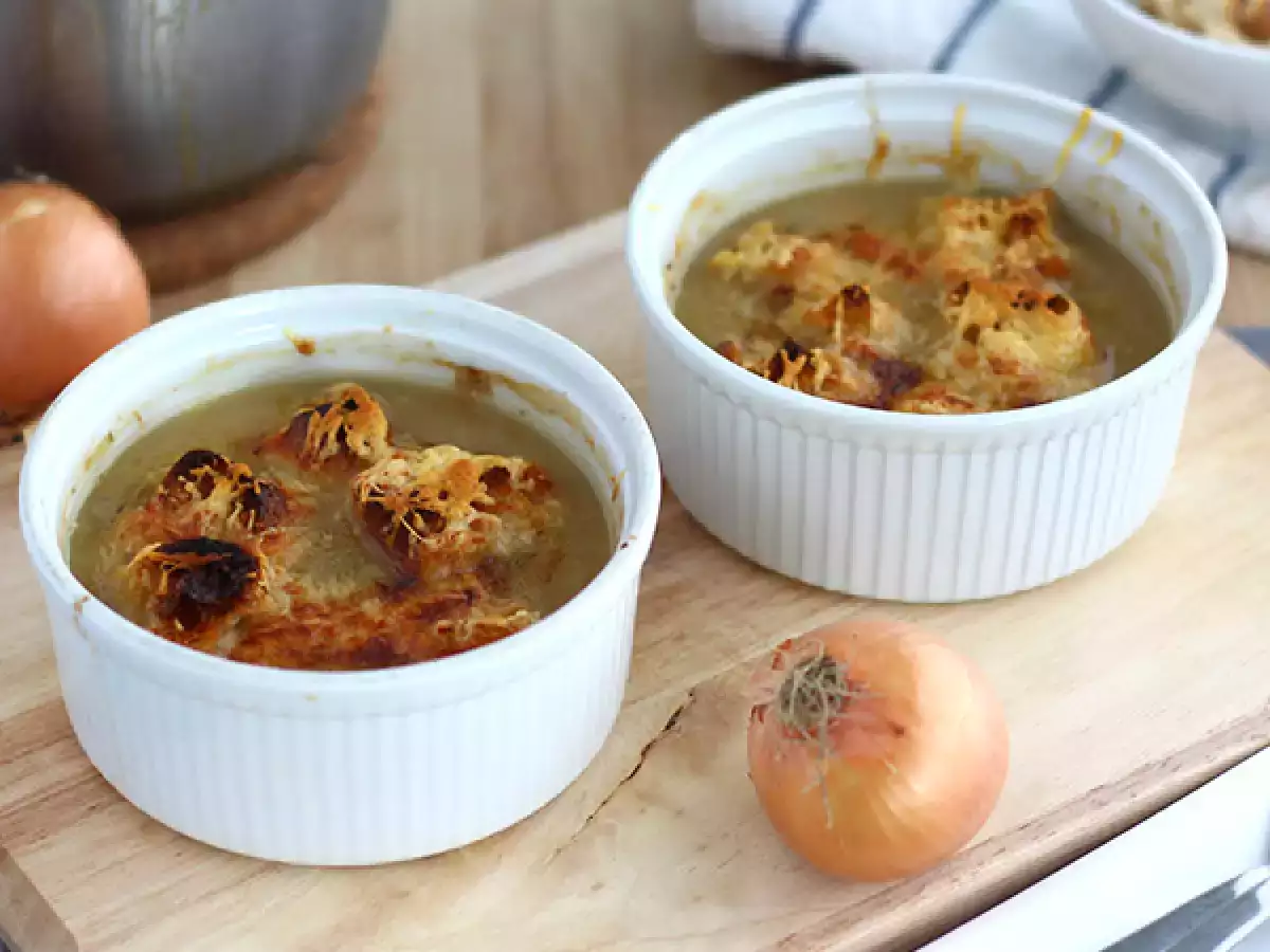 Recipe French onion soup: a classic recipe