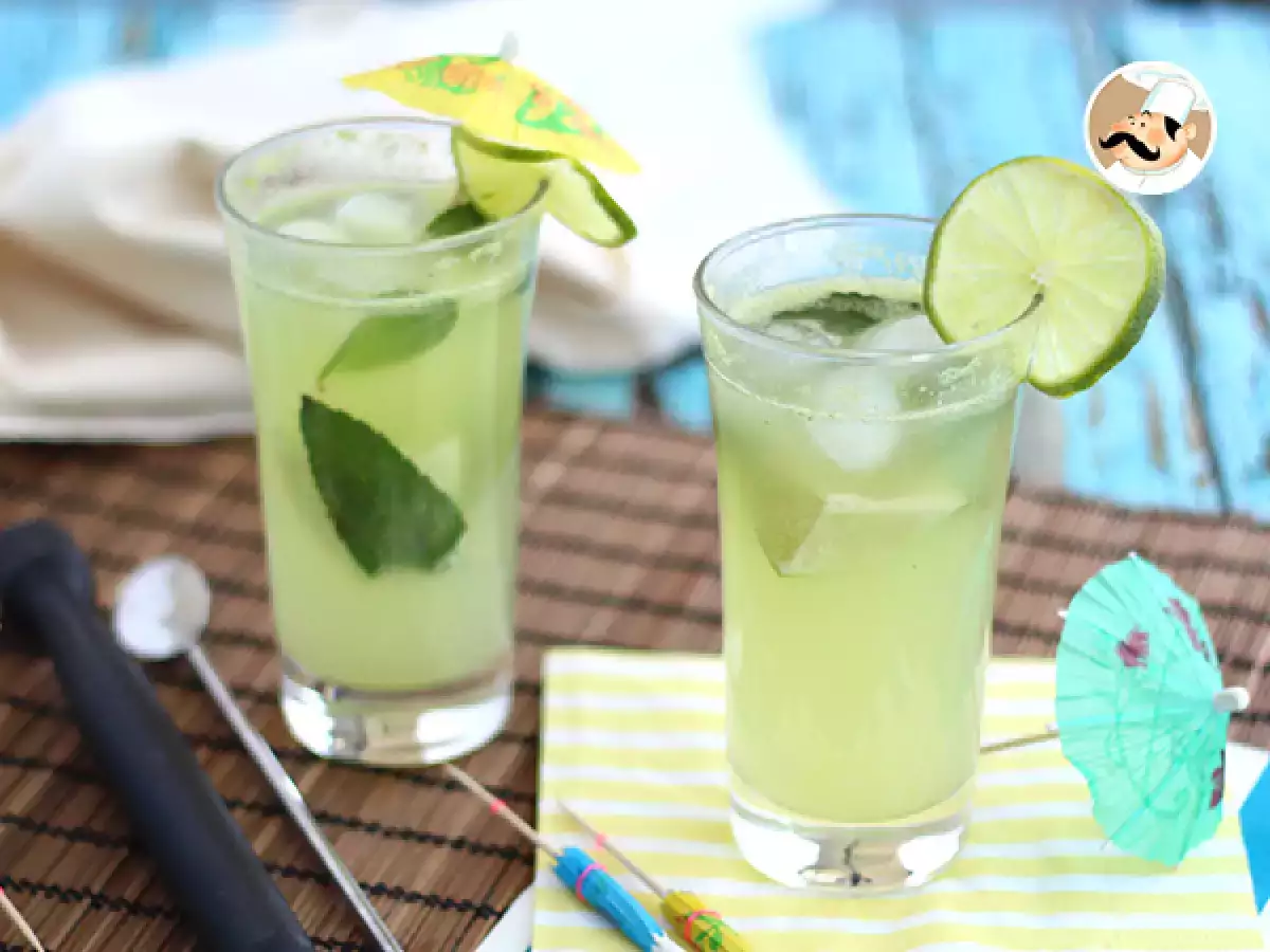 Recipe Cucumber mojito, alcohol-free cocktail