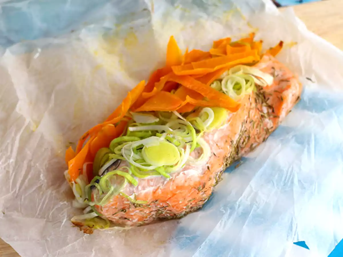 Recipe Salmon en papillote