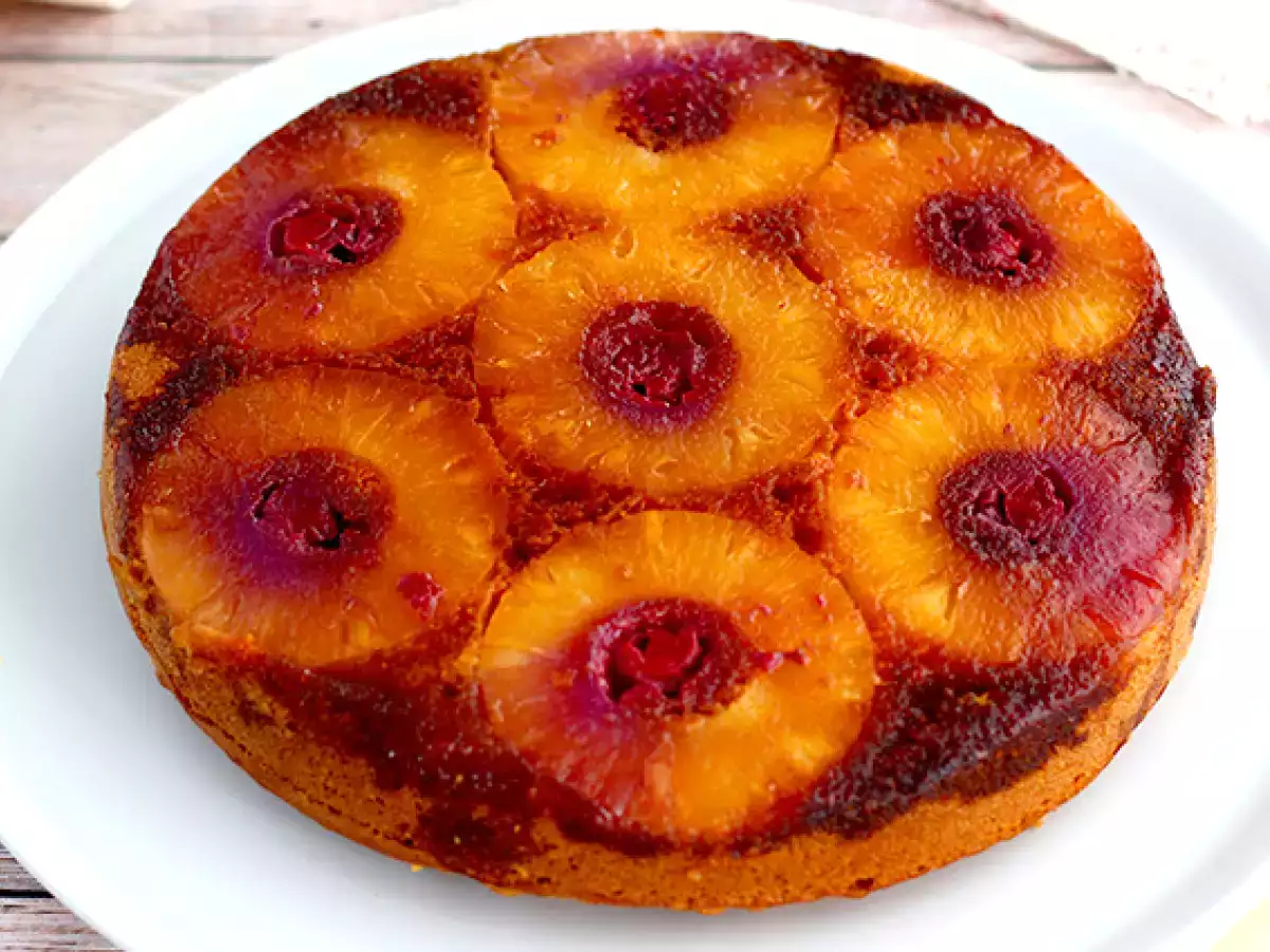 Recipe Easy pineapple upside down cake