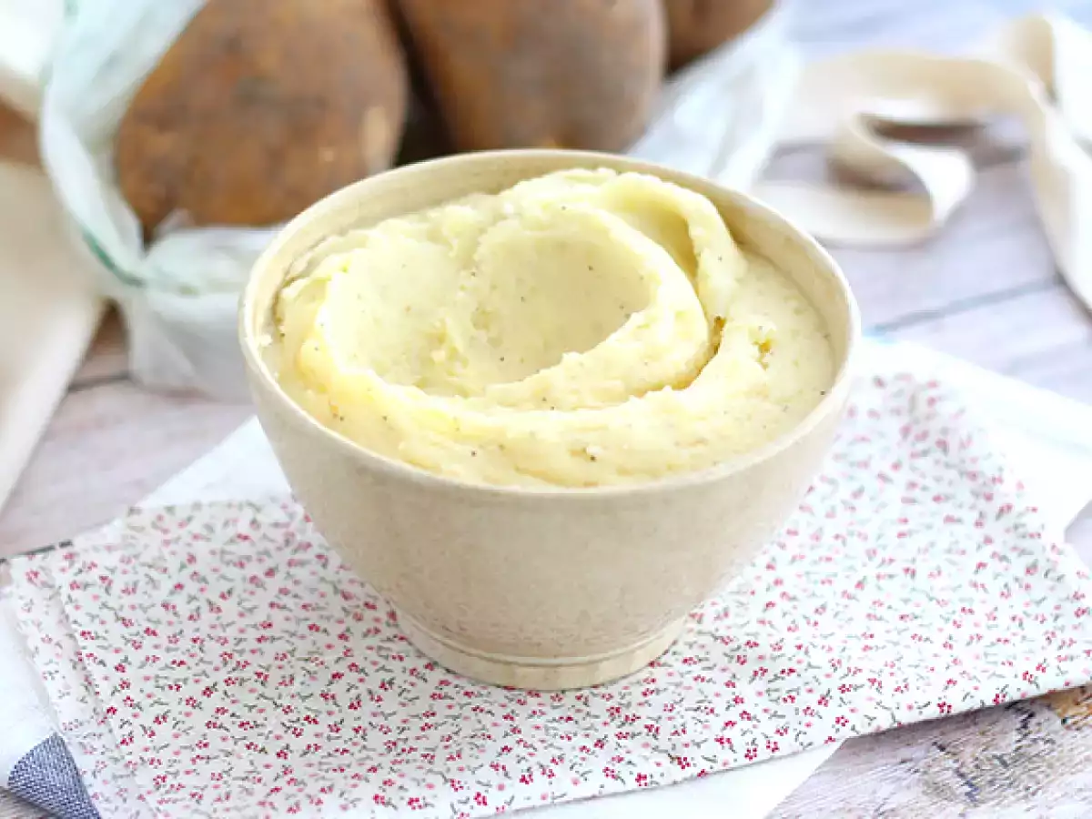 Recipe Homemade simple mashed potatoes
