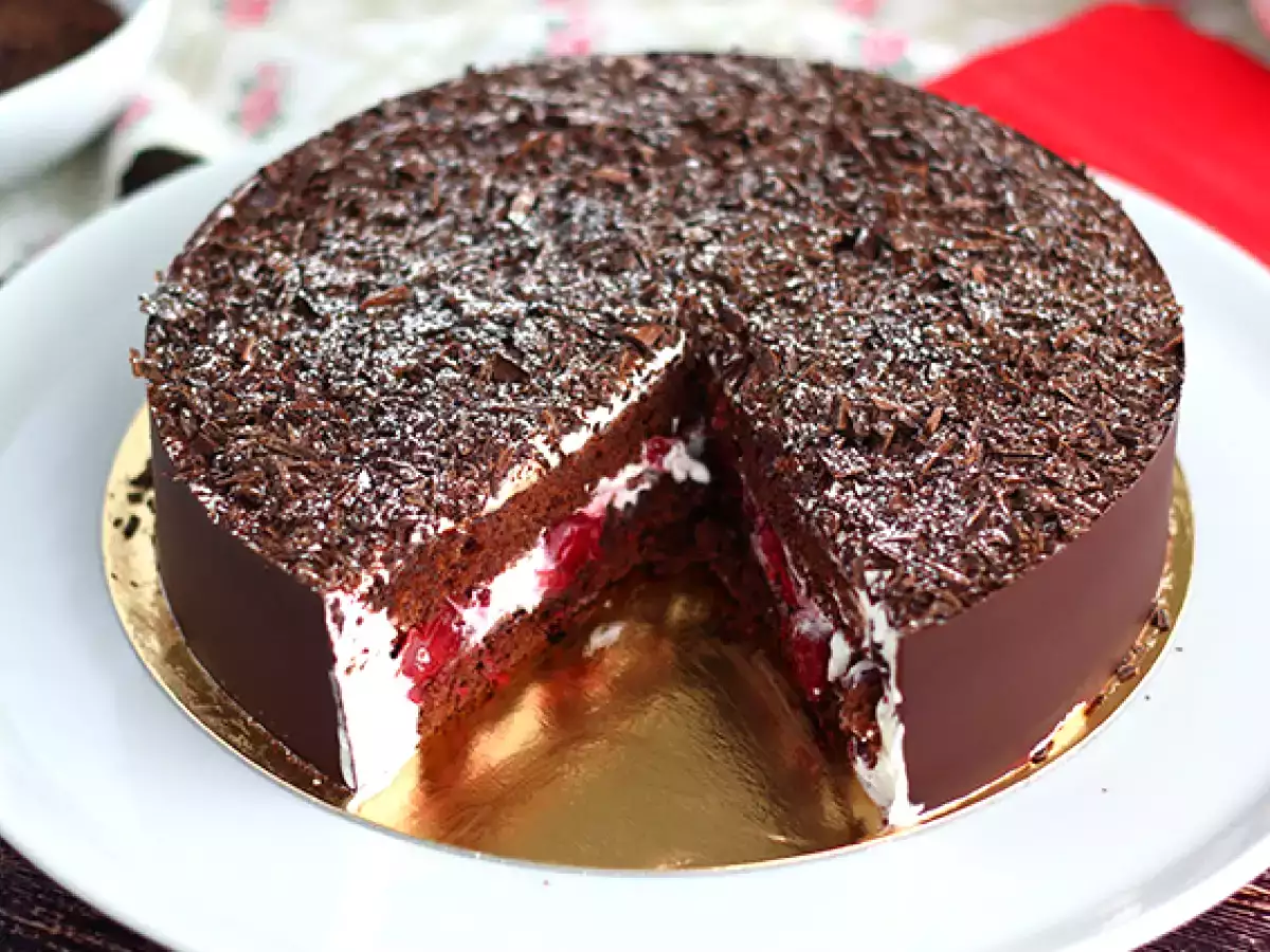 Recipe Black forest cake: a detailed recipe