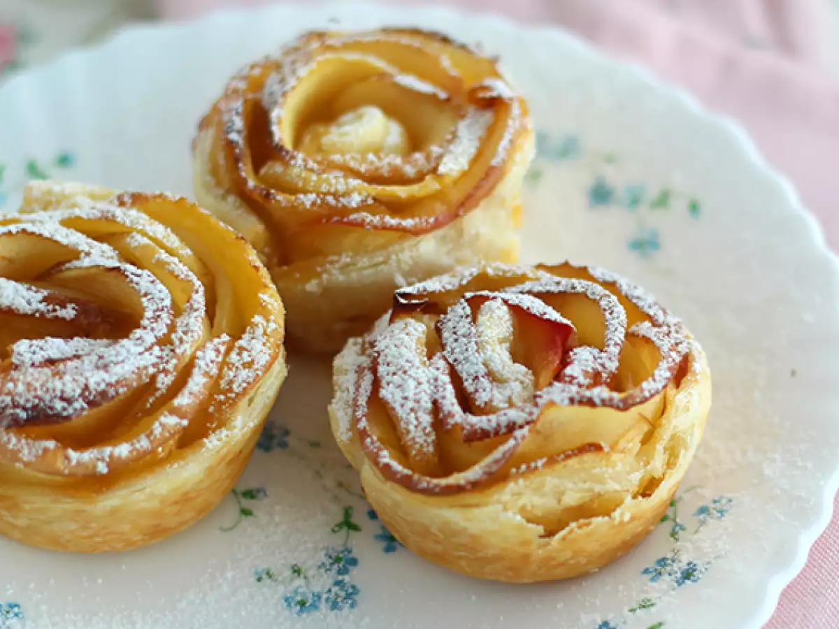 Recipe Apple rose tartlets