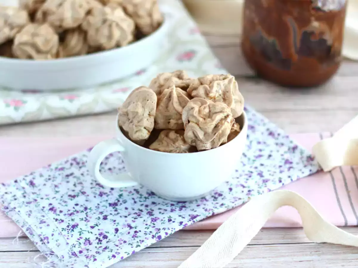 Recipe Nutella meringue cookies