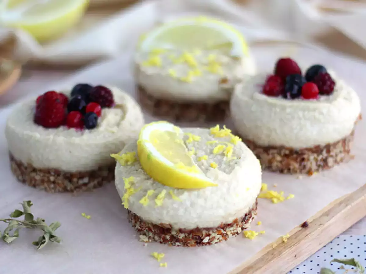 Recipe Vegan cheesecakes: a complete vegan recipe from a to z