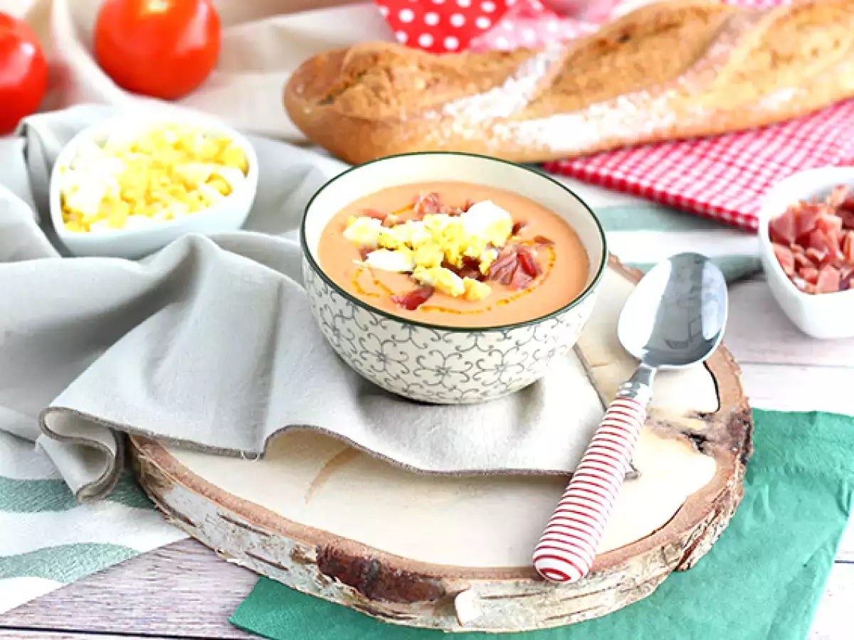 Recipe Salmorejo, spanish cold soup