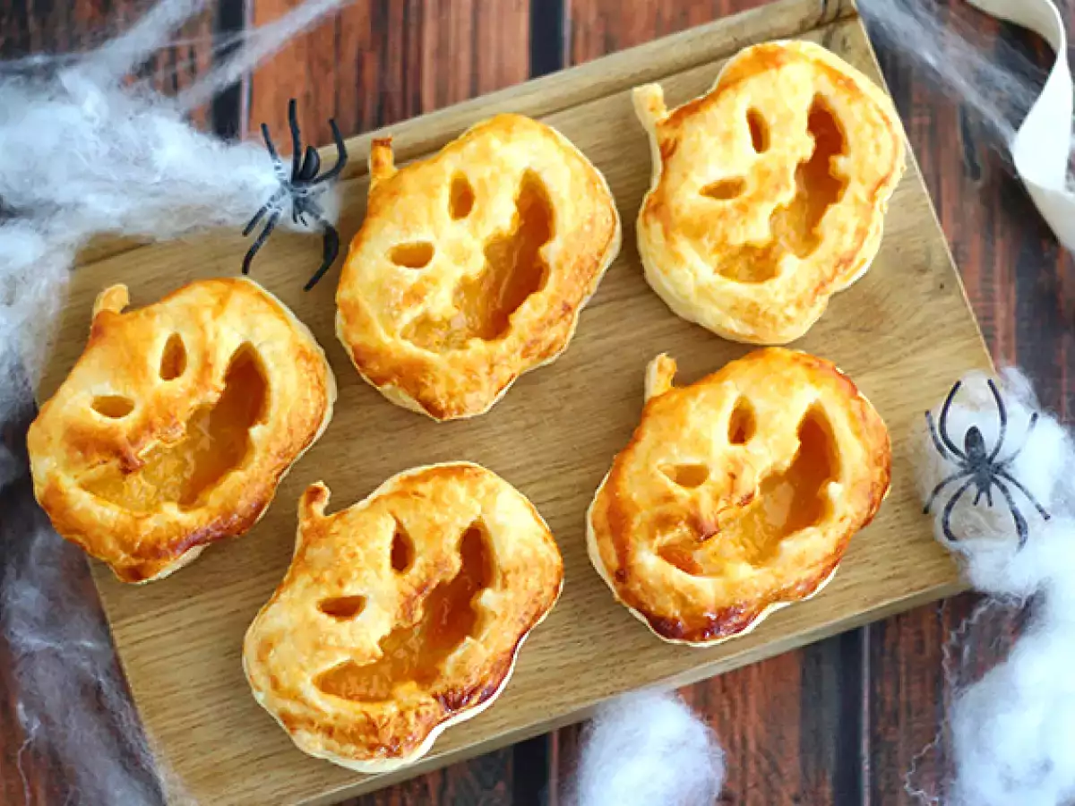 Recipe Halloween puff pastries