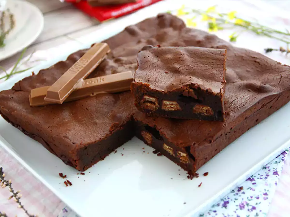 Recipe Kit kat ® brownies